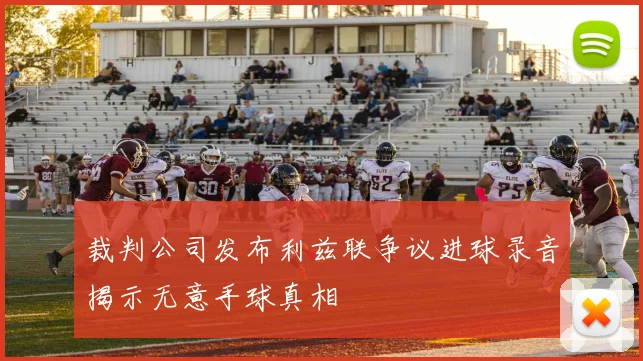裁判公司发布利兹联争议进球录音揭示无意手球真相
